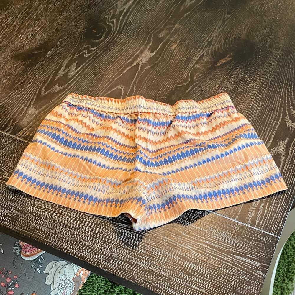J. Crew Orange and Blue Zigzag Athletic Shorts - Picture 4 of 10